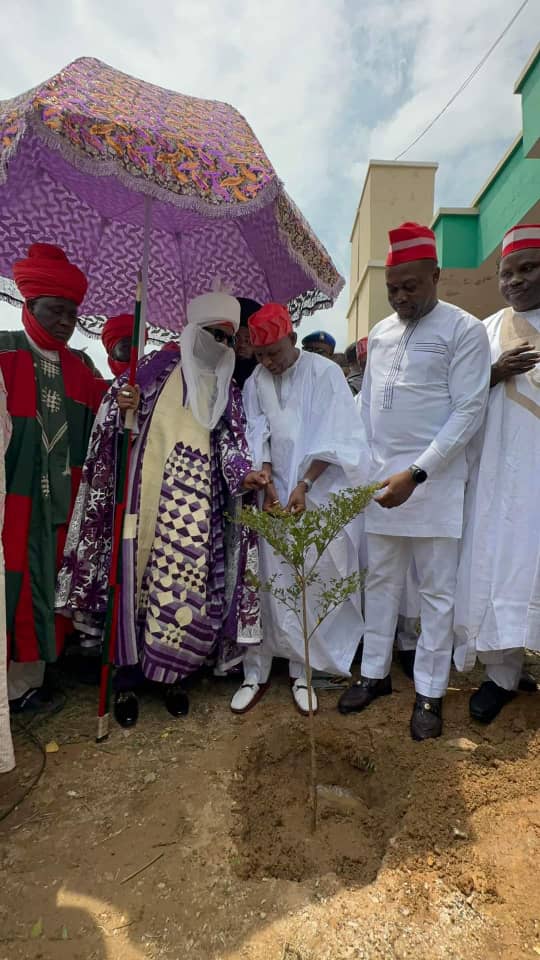 Edo NNPP guber candidate attends Kano 2024 Tree Planting Campaign