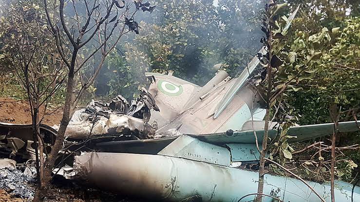 Breaking: AirForce helicopter crashes in Kaduna, pilot escapes death