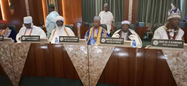 Nationwide protest: Tinubu meets traditional rulers in Aso Rock
