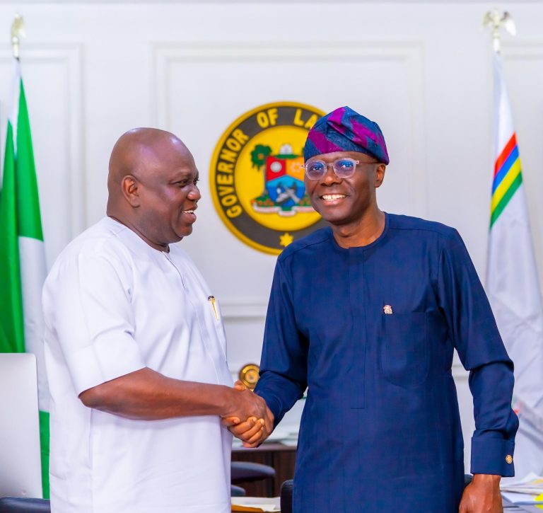 I welcome ex-gov Ambode back to Alausa, says Sanwo-Olu