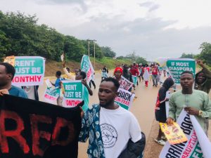 #EndBadGovernance protesters defy police, begin one million-man march in Abuja
