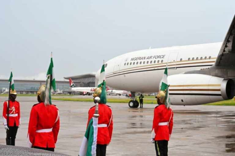 BREAKING: Finally, Presidency unveils new presidential jet