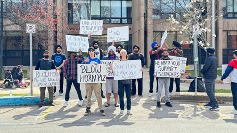 Protests erupt across Canada as 70,000 international students face deportation