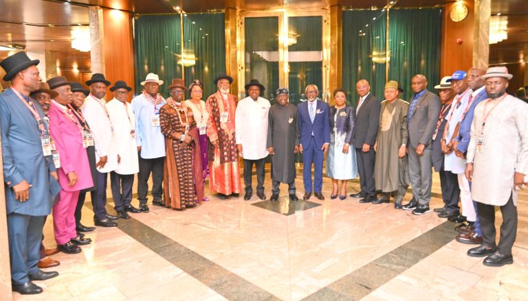 Gov Diri presents Bayelsa environmental report to President