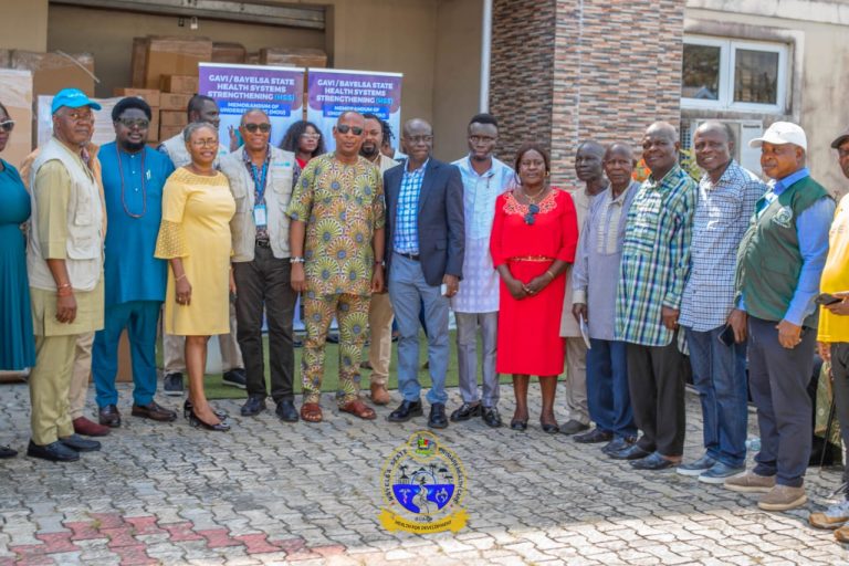 GAVI & UNICEF donate medical equipment to Bayelsa govt