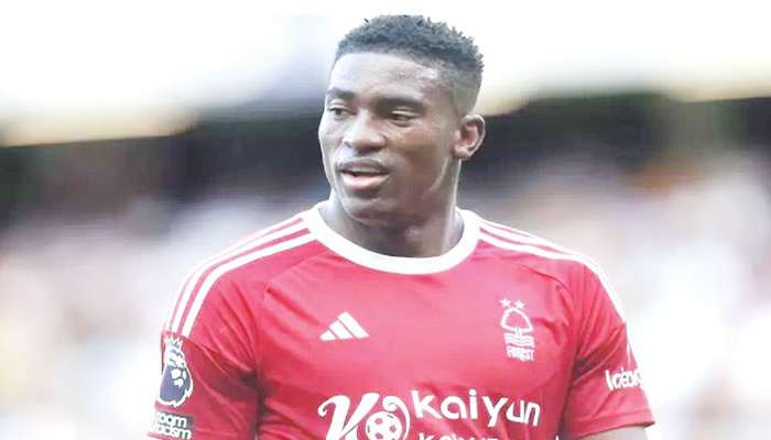 EPL: Awoniyi scoops Nottingham Forest’s GOTM award