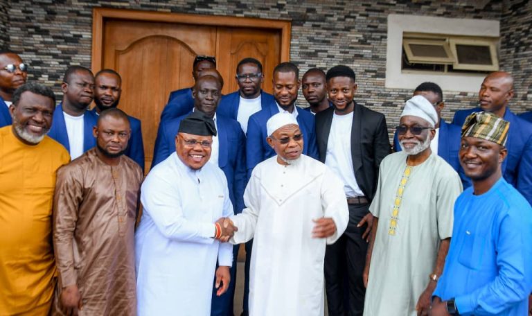2027: OmoBarca in strategic talks with ADC National Secretary, Rauf Aregbesola
