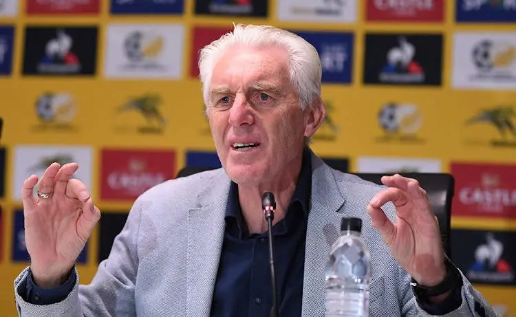 WCQ 2026: South Africa’s Broos insists focus is on Lesotho, not Super Eagles