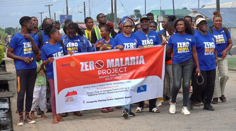 Over 1,500 residents benefit from Rotary International’s zero malaria project in Bayelsa