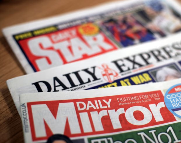 UK publisher of Daily Express, Mirror tabloids announces job cuts