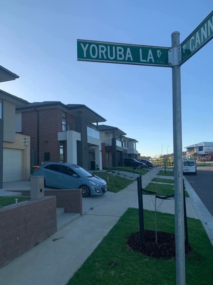 Australian city, Melbourne honours Yoruba excellence with street naming