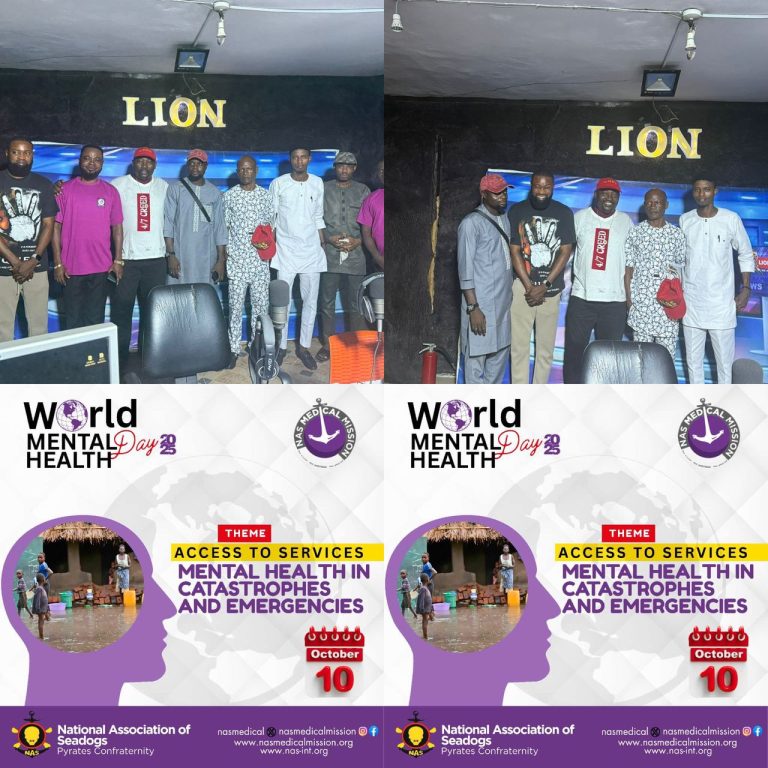 World Mental Health Day: Katamaran Deck Pyrates vow to sustain awareness campaign on mental health