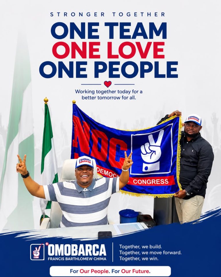 NDC Reps candidate, OmoBarca promises inclusive development for Ajeromi-Ifelodun