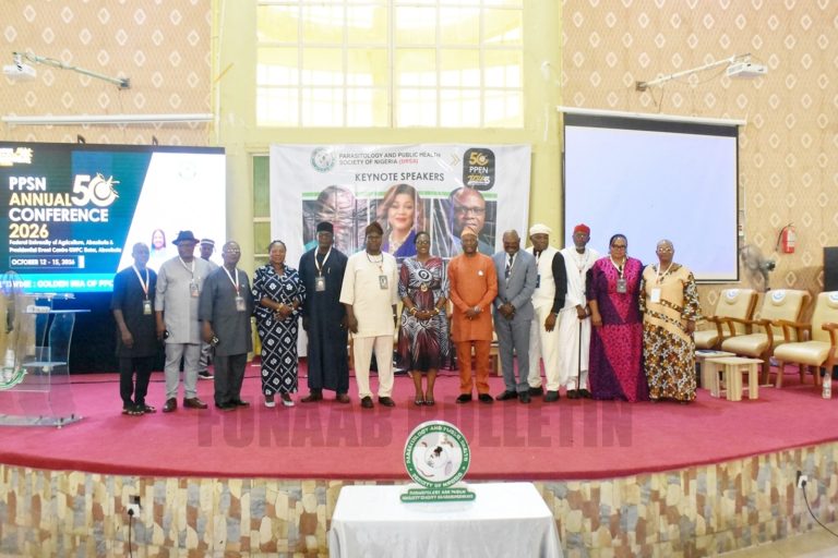 FUNAAB takes centre stage as PPSN marks golden jubilee with call for smarter health security